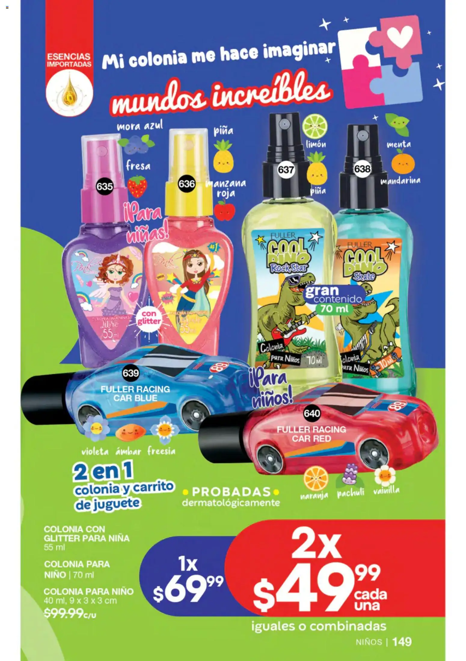 Nuevas ofertas de Fuller válidas en toda la República Mexicana desde el 22/07/2026. ¡Encuentra las mejores ofertas en Fuller campaña 8 2026! | Página: 135 | Productos: Manzana, Limón, Glitter, Piña