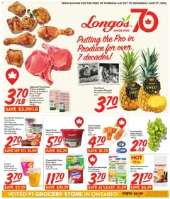 Preview of Longo's weekly flyer / circulaire from shop Longo's valid from 28.05.2026