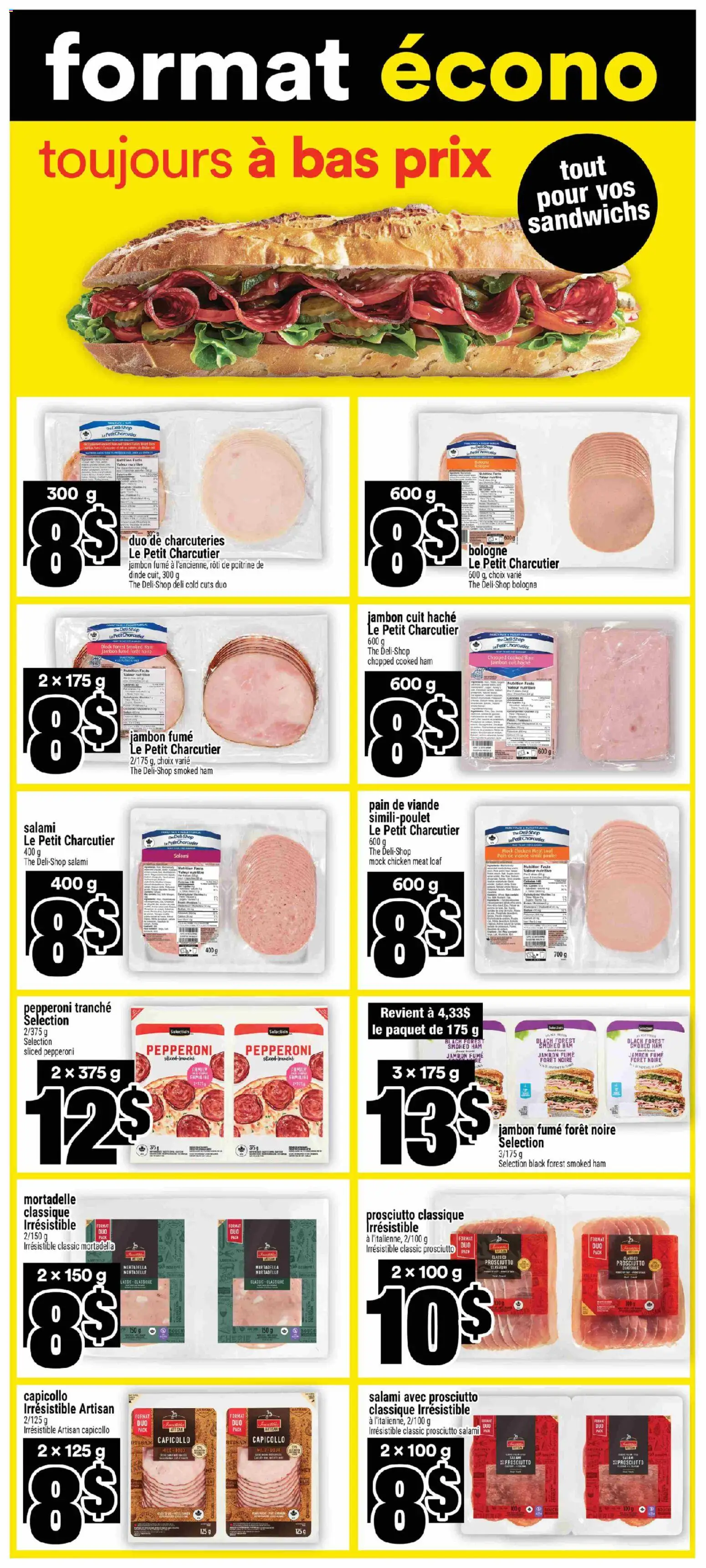 Super C flyer valid from Aug 20, 2026 | Page: 12 | Products: Chicken meat, Salami, Ham, Chicken