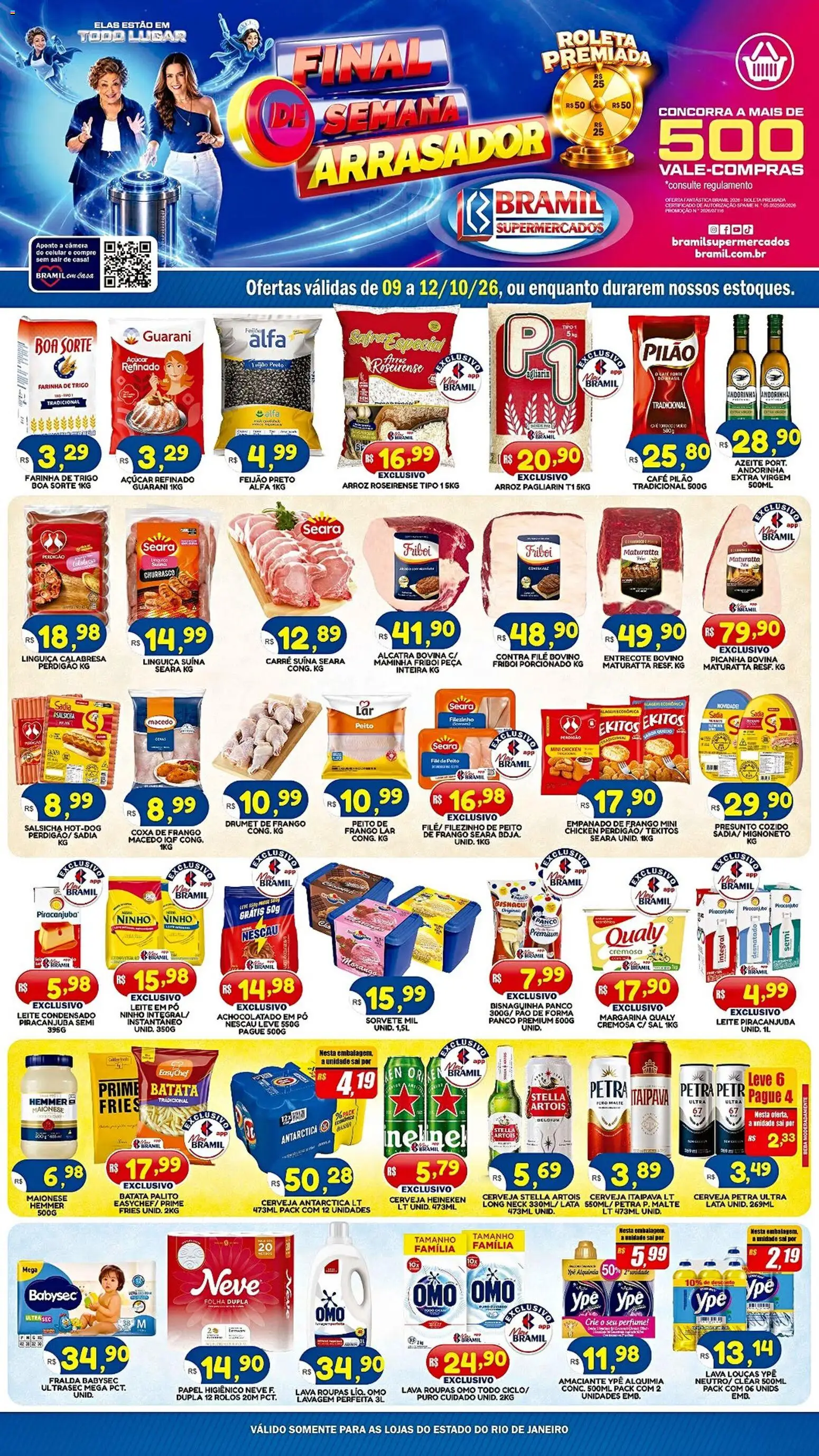 Bramil Supermercados Folheto - válido de 09/10/2026 | Página: 1