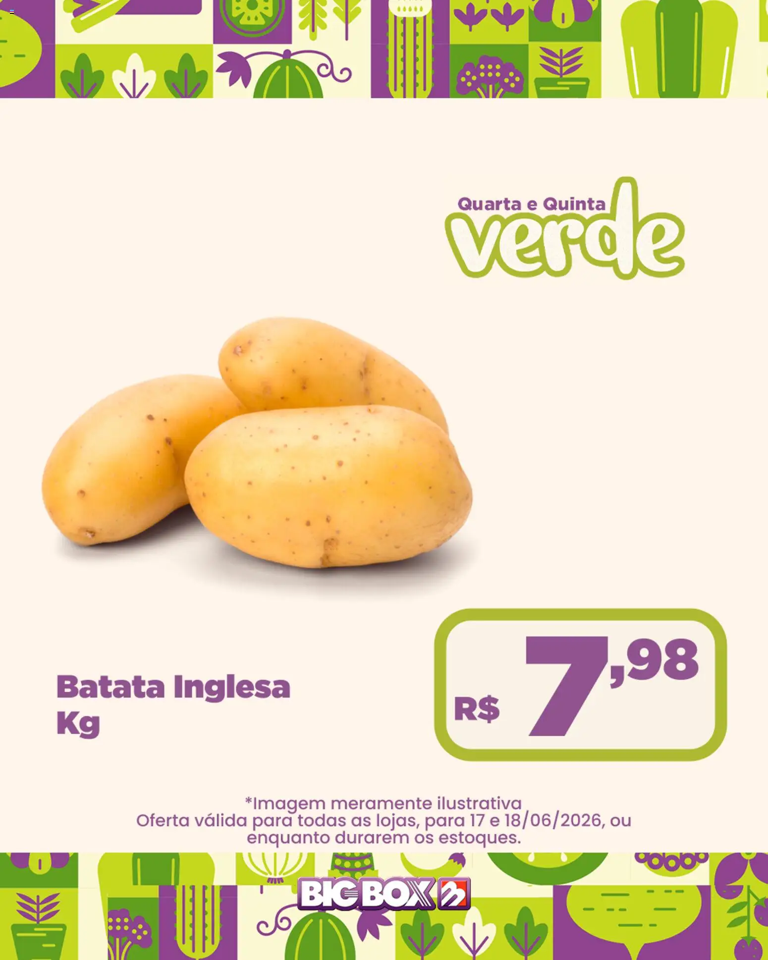 Big Box Folheto - válido de 17.06.2026 | Página: 22 | Produtos: Batata