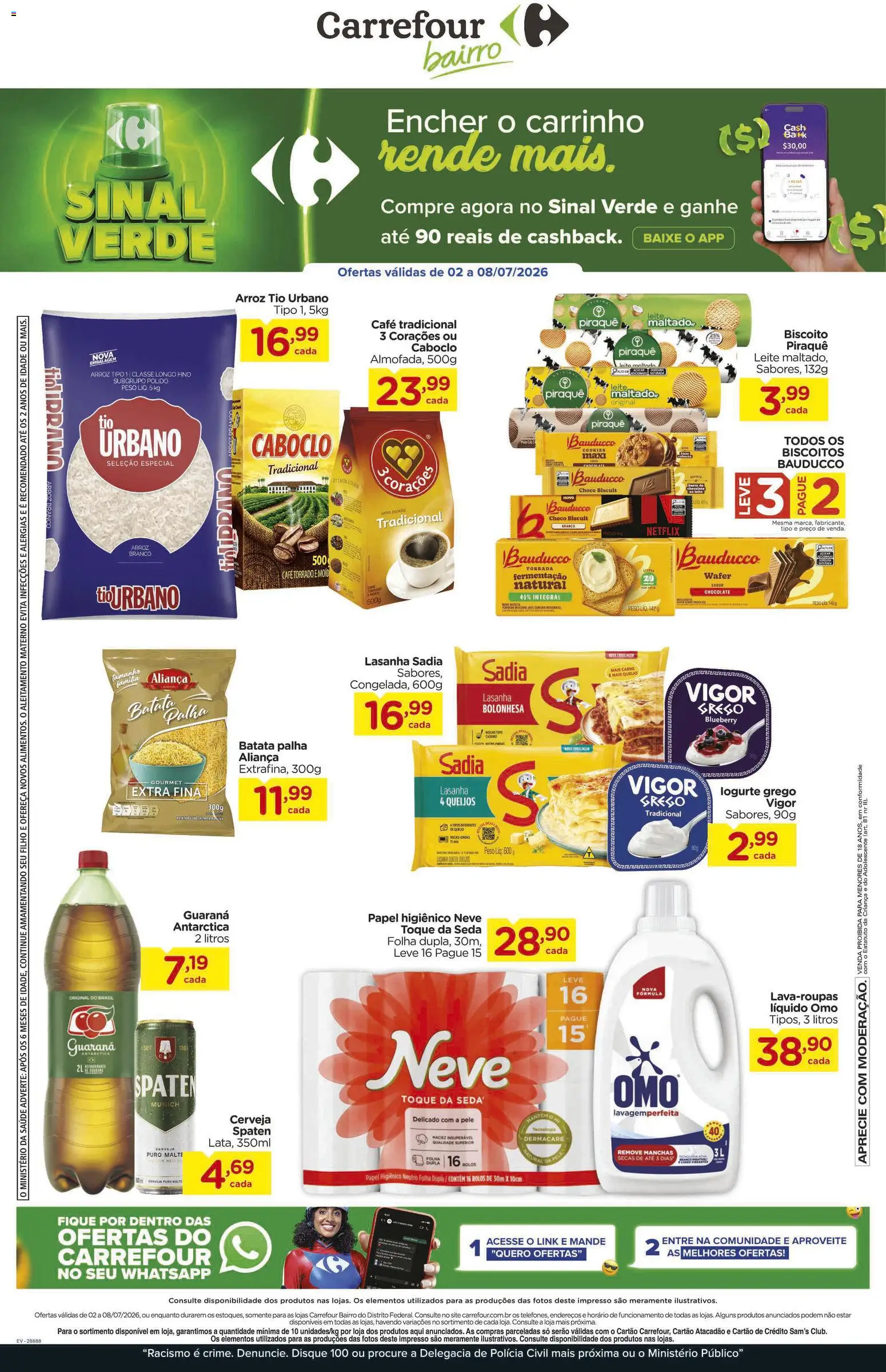 Carrefour Bairro Folheto - válido de 02/07/2026 | Página: 1
