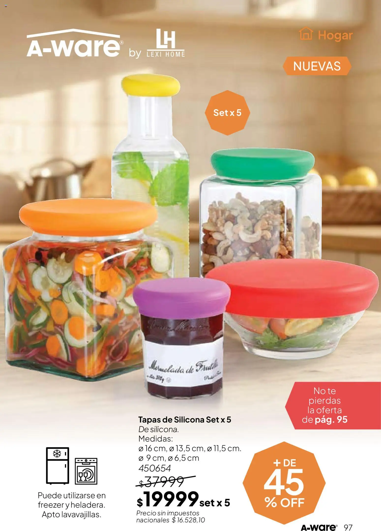 Tupperware Folleto │ válido desde el 10.04.2026 | Página: 98 | Productos: Freezer, Té, Mermelada