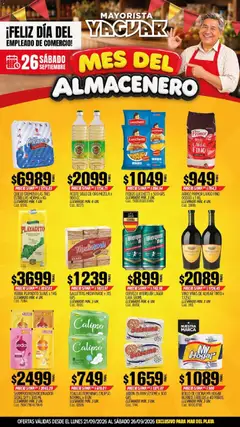 Vista previa Yaguar - Oferta Semanal Mar del Plata válido desde el 21/09/2026