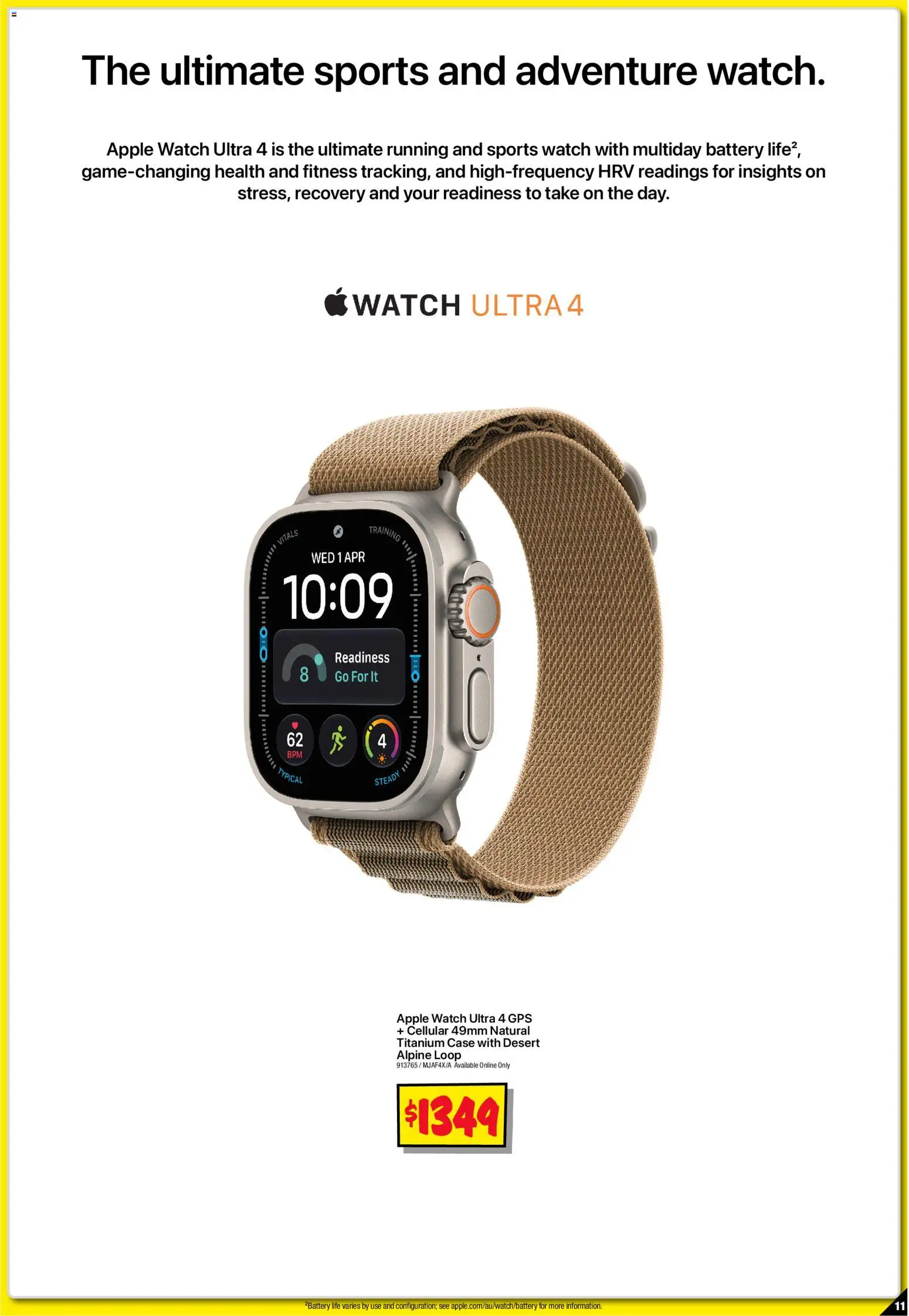 JB Hi-Fi catalogue - valid from 18/09/2026 | Page: 11 | Products: Battery, Watch, Case