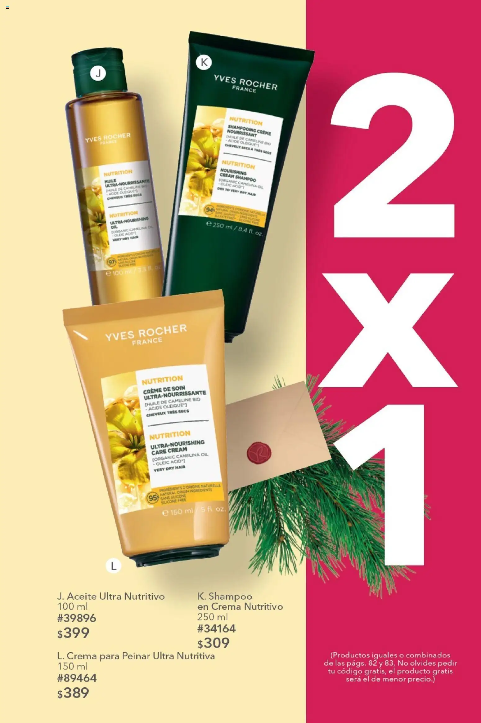 Nuevas ofertas de Yves Rocher válidas en toda la República Mexicana desde el 18/11/2026. ¡Encuentra las mejores ofertas en Yves Rocher campaña 16 2026! | Página: 87