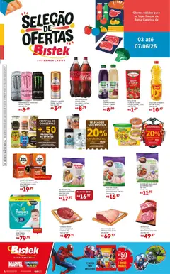 Bistek Supermercados ofertas Seleção - Pré-Visualização do folheto da loja Bistek Supermercados, válido de 03.06.2026