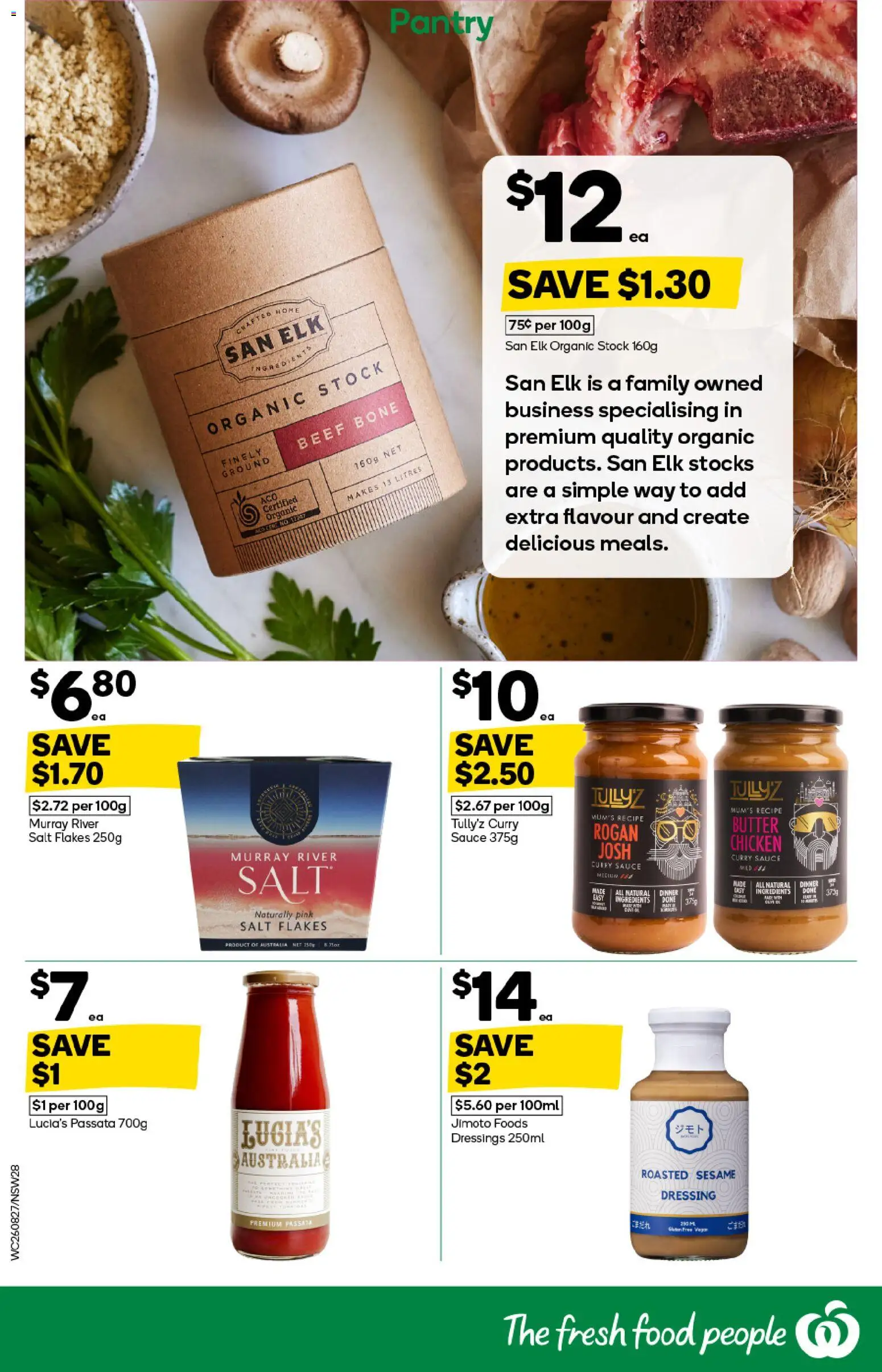Woolworths catalogue - valid from 26/08/2026 | Page: 28 | Products: Sesame, Chicken, Dressing, Sauce