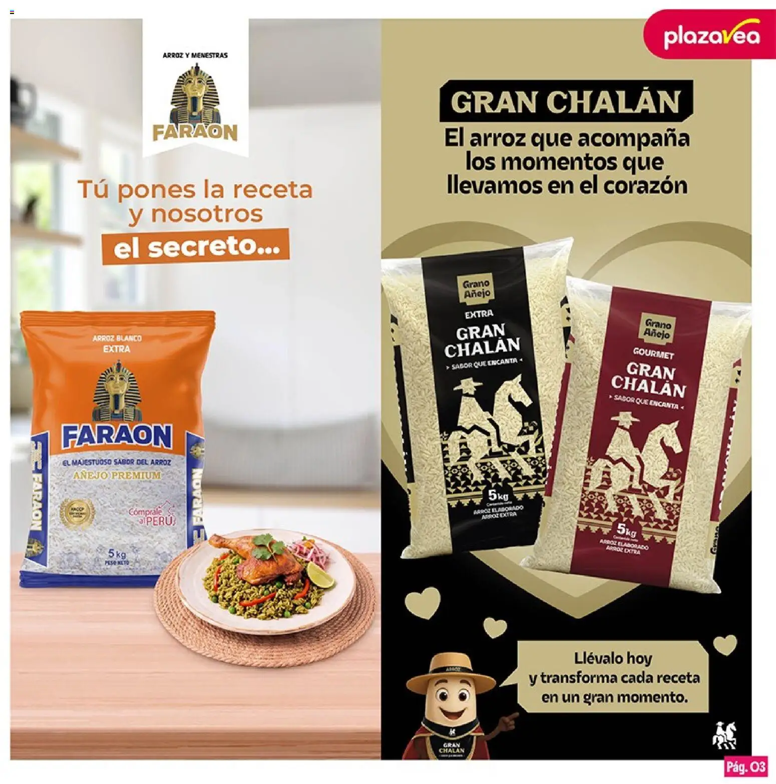 Catálogo Plaza Vea válido desde 01/09/2026 | Página: 3 | Productos: Arroz