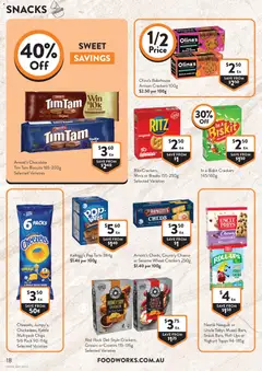 Preview of Foodworks catalogue NSW - valid from 16/09/2026 | Page: 18 | Products: Yoghurt, Cream, Wheat, Fruit