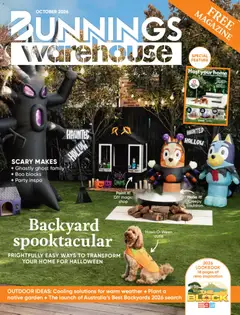 Preview of Bunnings Warehouse Magazine October - valid from 01/10/2026