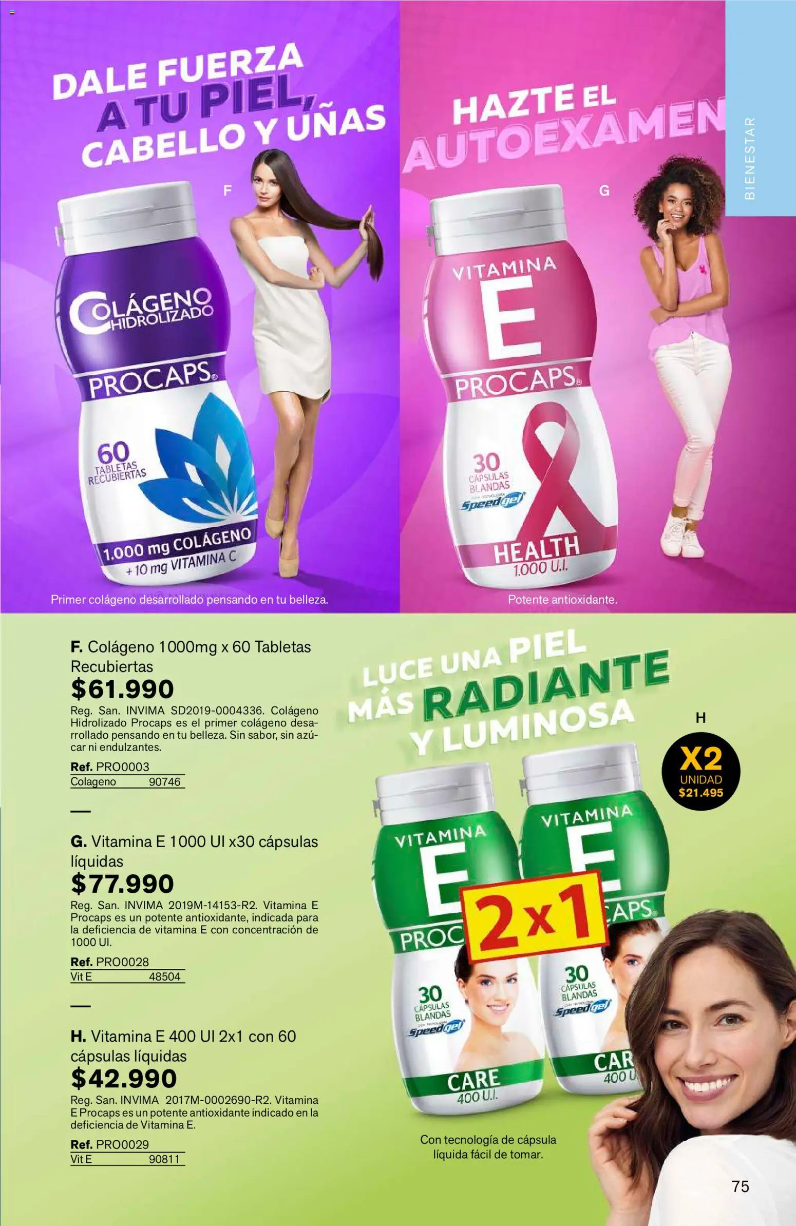 Leonisa revista - valida desde el 15/07/2026 | Página: 75 | Productos: Cápsula