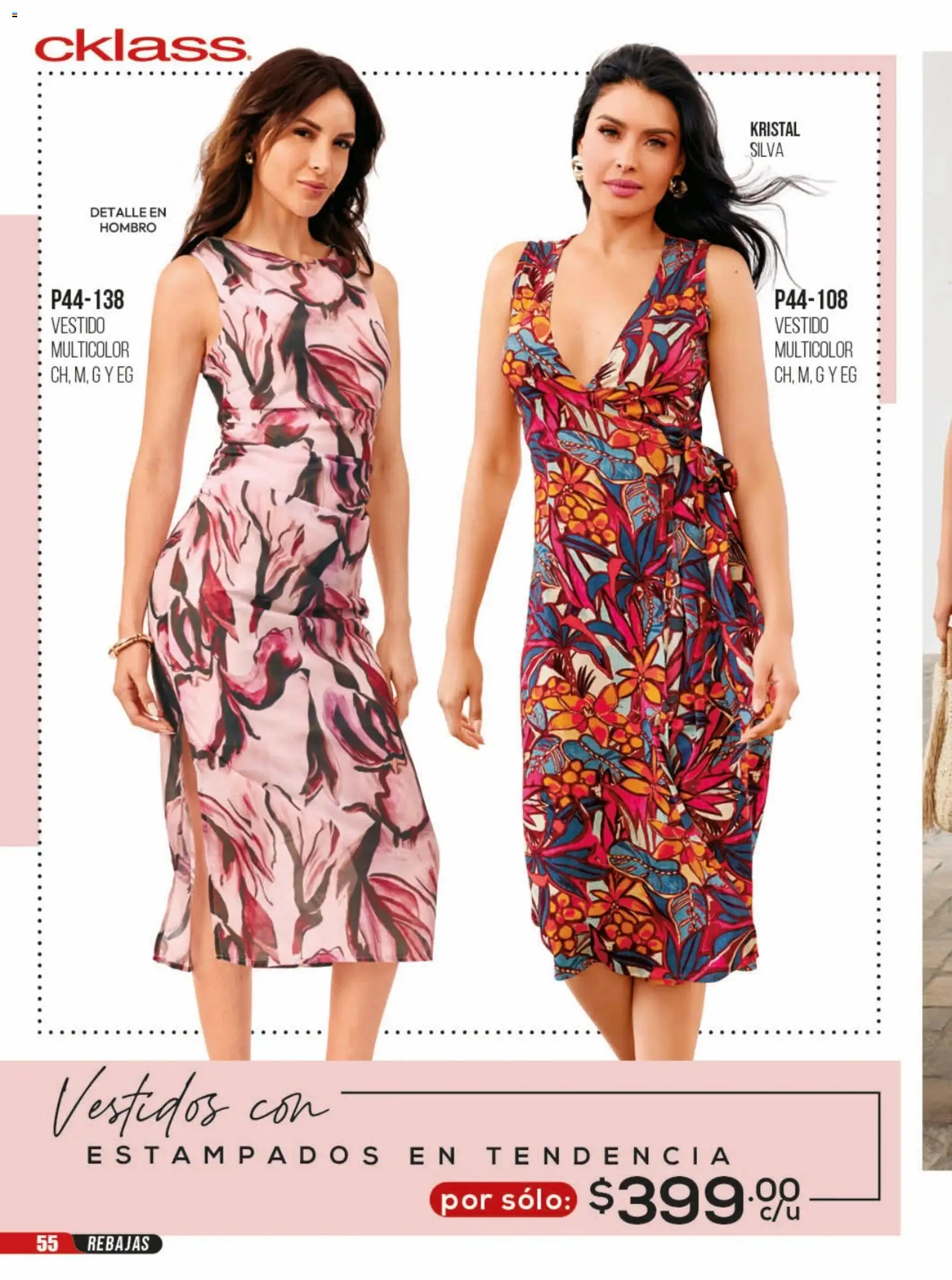Nuevas ofertas de Cklass válidas en toda la República Mexicana desde el 23/06/2026. ¡Encuentra las mejores ofertas en Cklass catálogo Rebajas sobre rebajas ropa! | Página: 56 | Productos: Vestido