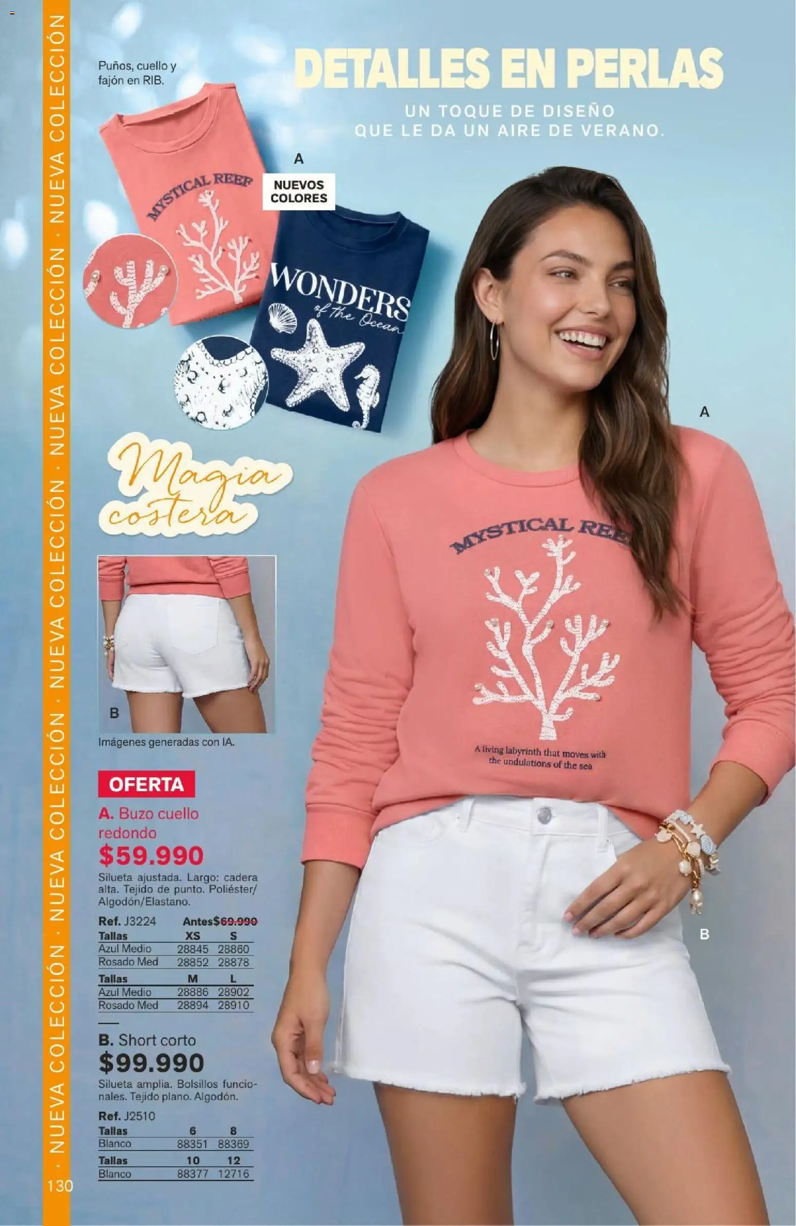 Leonisa revista - valida desde el 04/08/2026 | Página: 130 | Productos: Short, Buzo, Cuello