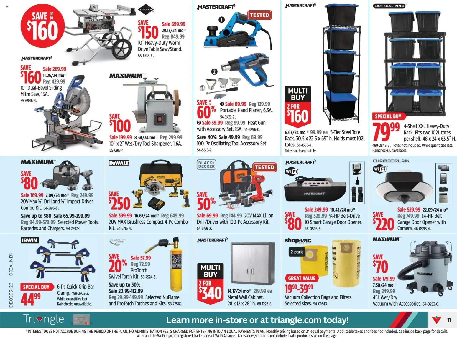 Canadian Tire flyer valid from Aug 27, 2026 | Page: 11