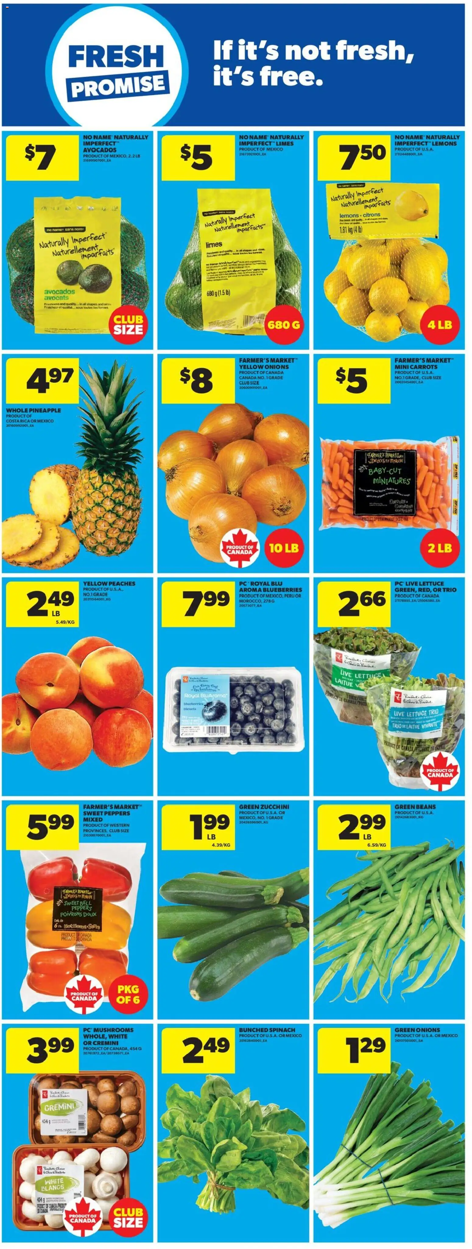 Real Canadian Superstore flyer valid from 28.05.2026 | Page: 15 | Products: Pineapple, PC, Box