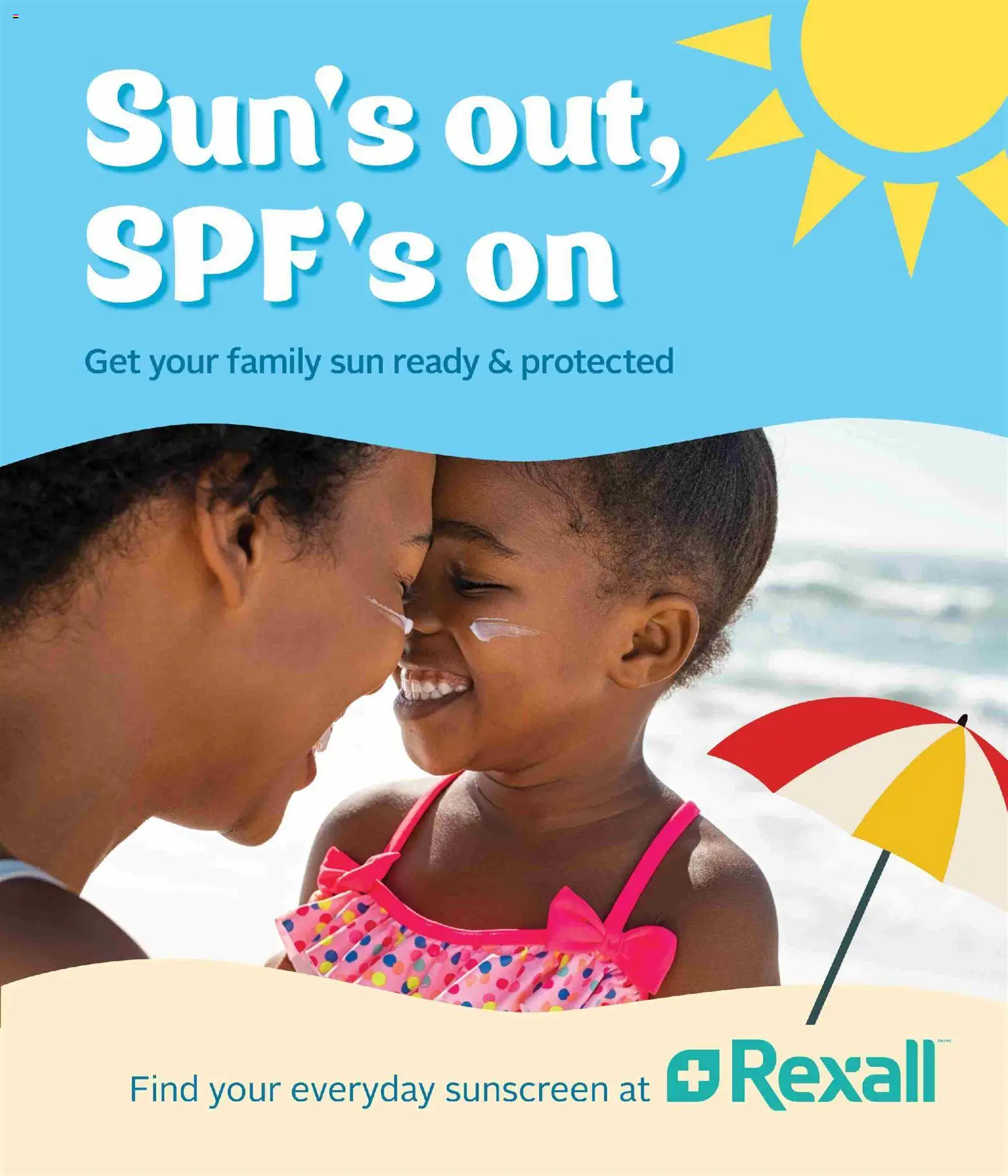Rexall flyer valid from Apr 10, 2026 | Page: 1 | Products: Sunscreen