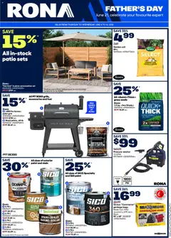 Preview of Rona weekly flyer from shop Rona valid from 04.06.2026