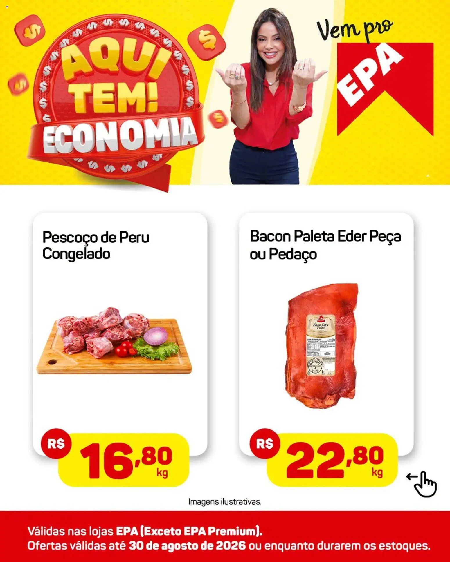 EPA Folheto - válido de 24/08/2026 | Página: 2 | Produtos: Peru, Bacon