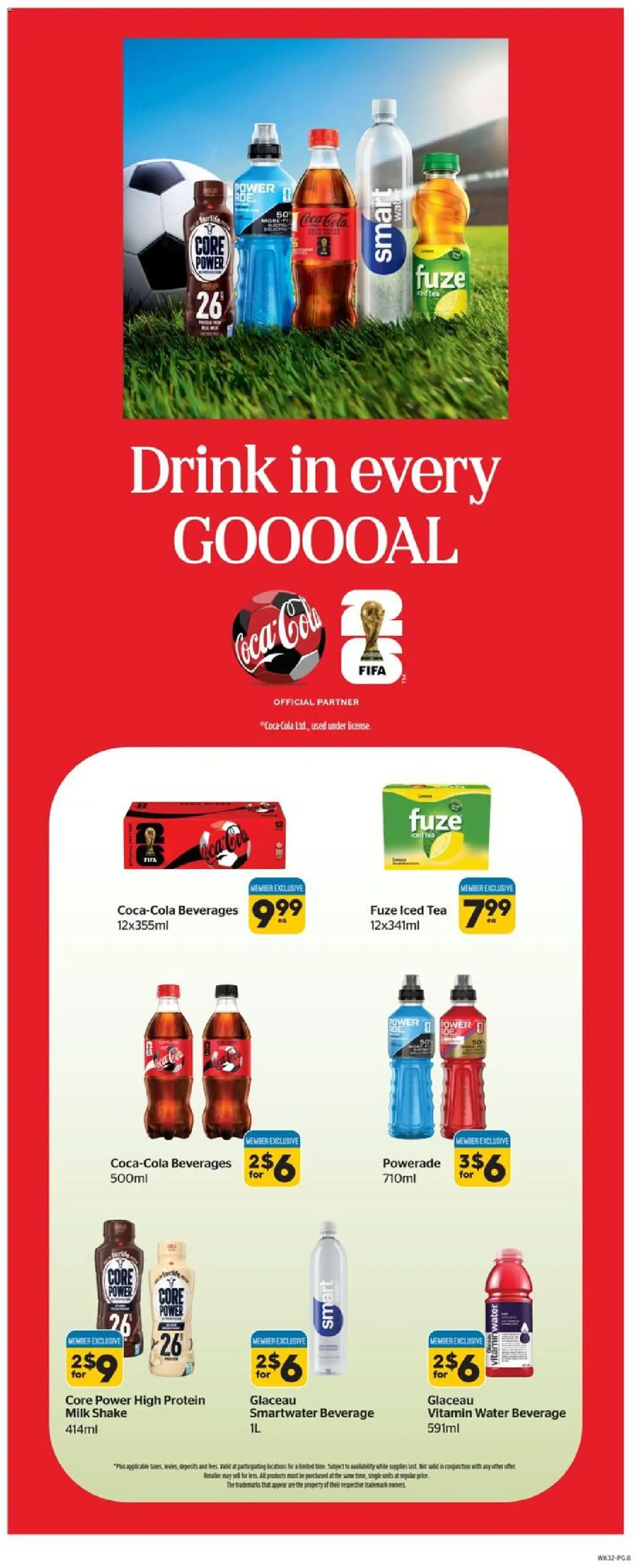 Calgary Co-op flyer valid from 11.06.2026 | Page: 8 | Products: Tea, Milk