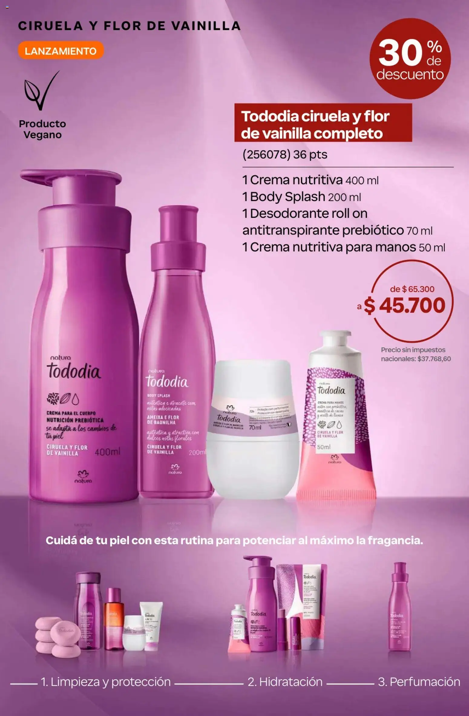 Catálogo Natura Ciclo 7 │ válido desde el 06.05.2026 | Página: 175 | Productos: Crema para el cuerpo, Antitranspirante, Cacao, Crema