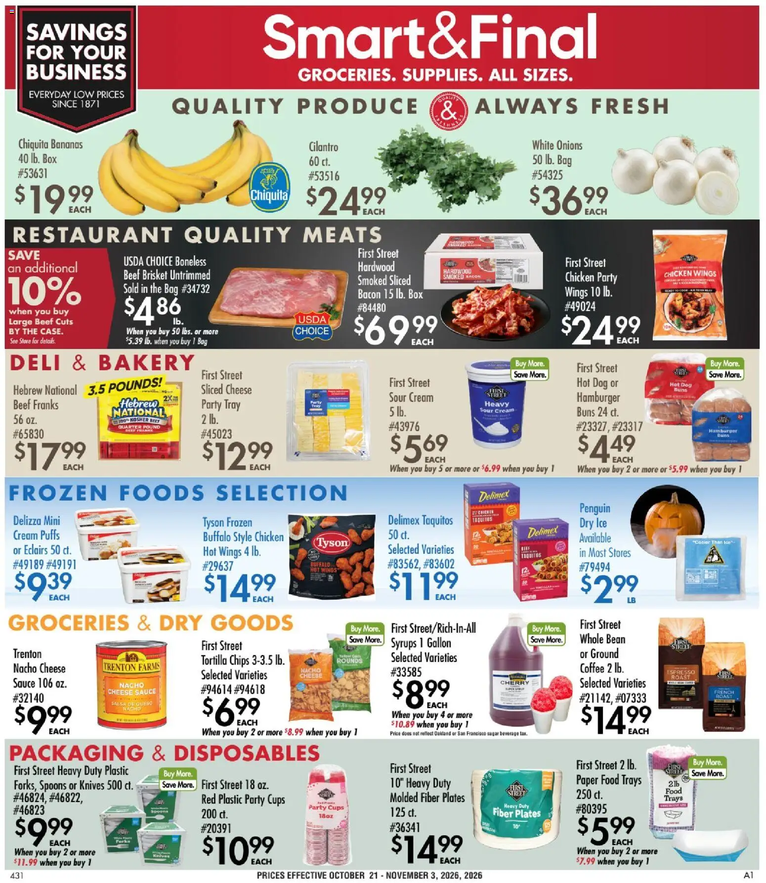 Smart & Final Business & Club - valid from 10/21/2026 | Page: 1