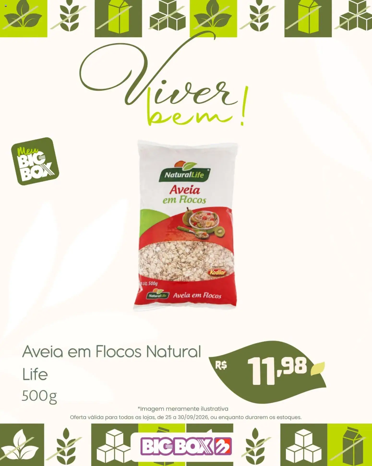 Big Box Folheto - válido de 25/09/2026 | Página: 4 | Produtos: Kodilar, Flocos, Aveia