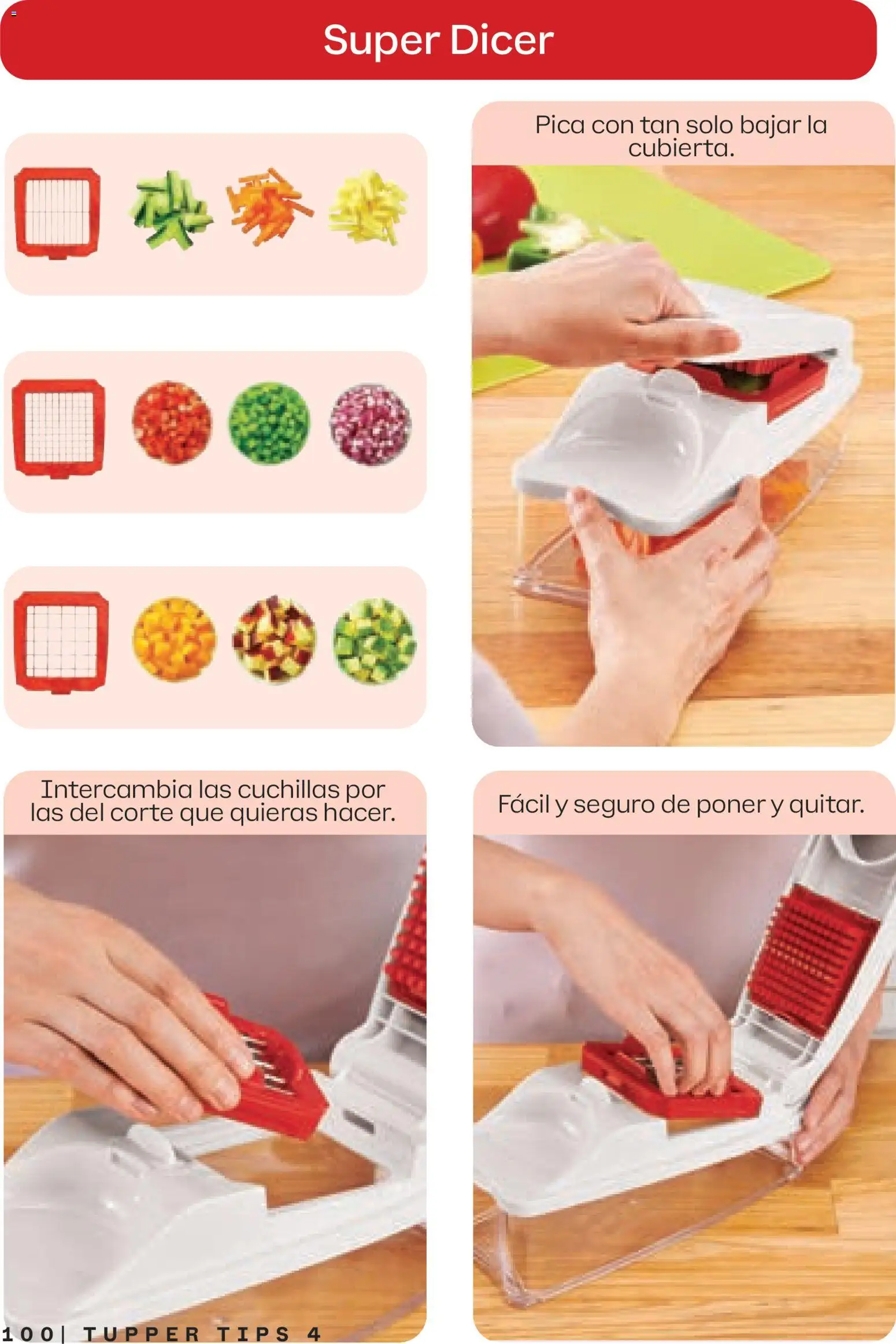 Nuevas ofertas de Tupperware válidas en toda la República Mexicana desde el 23.03.2026. ¡Encuentra las mejores ofertas en Tupperware catálogo! | Página: 100 | Productos: Tupper