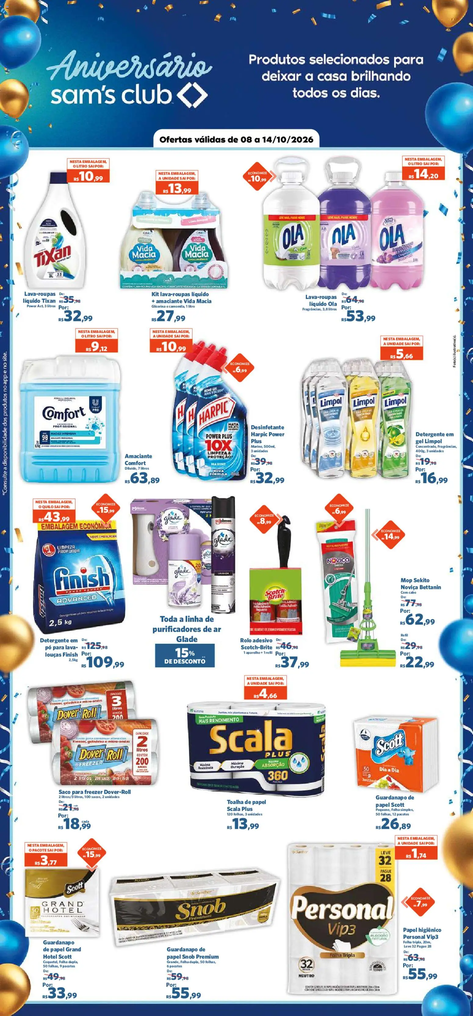 Sam's Club Folheto - válido de 08/10/2026 | Página: 8