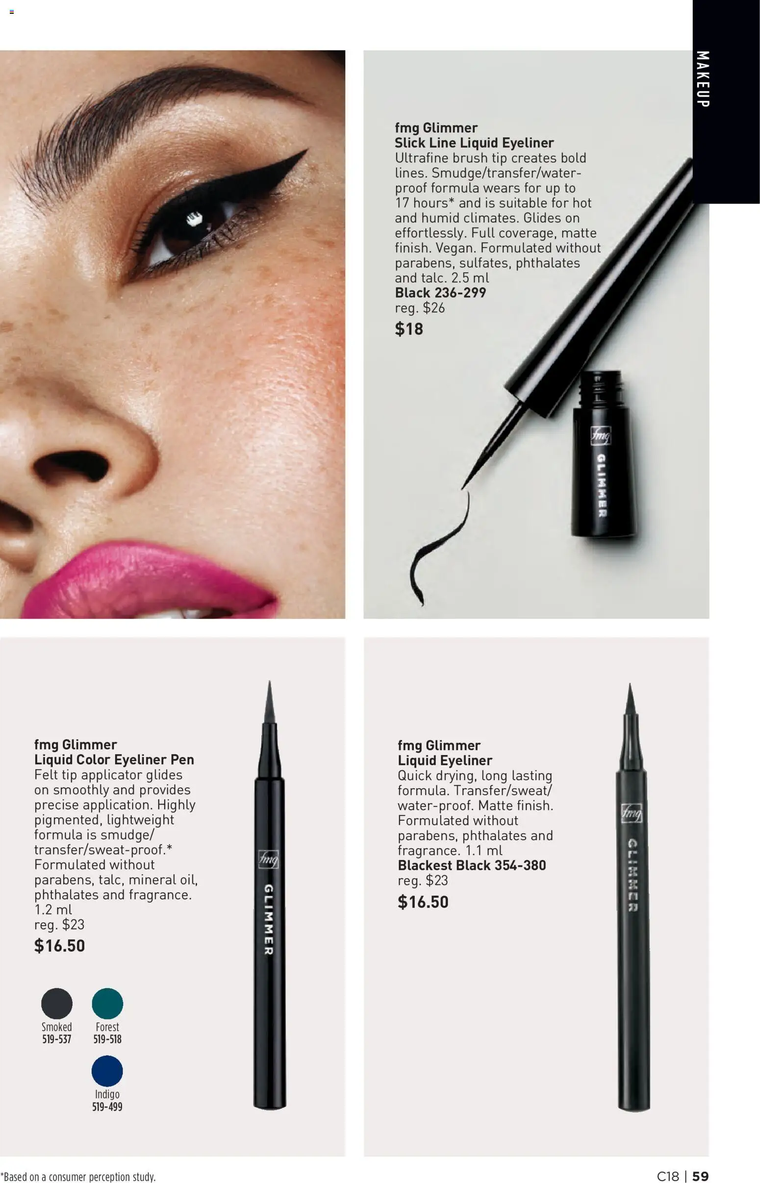 Avon flyer valid from Aug 27, 2026 | Page: 59 | Products: Brush, Eyeliner