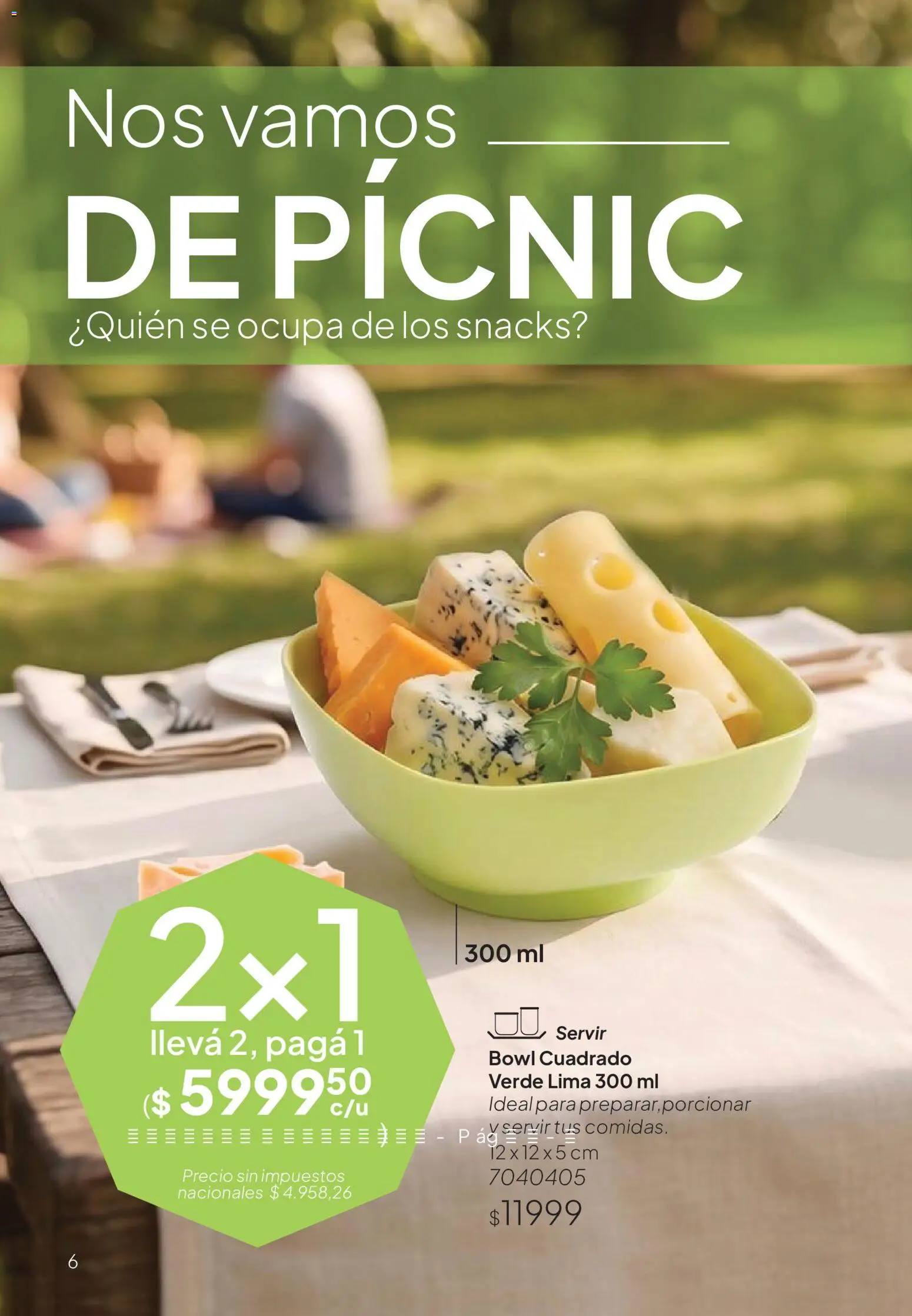 Tupperware Folleto │ válido desde el 18/09/2026 | Página: 7 | Productos: Bowl, Lima, Snacks