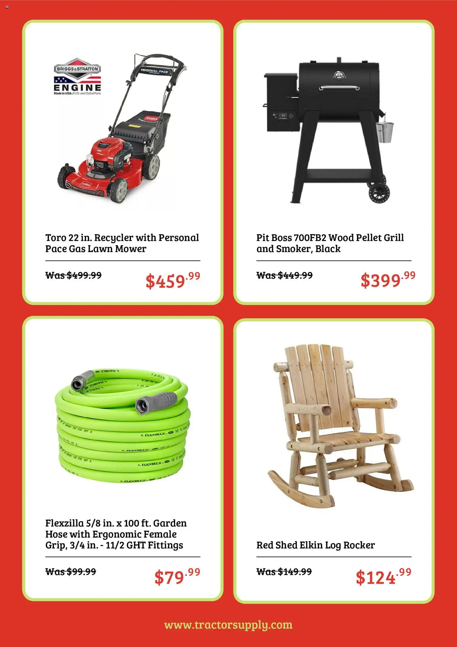 Tractor Supply Weekly Ad - valid from 05.05.2026 | Page: 3 | Products: Lawn Mower, Mower, Grill