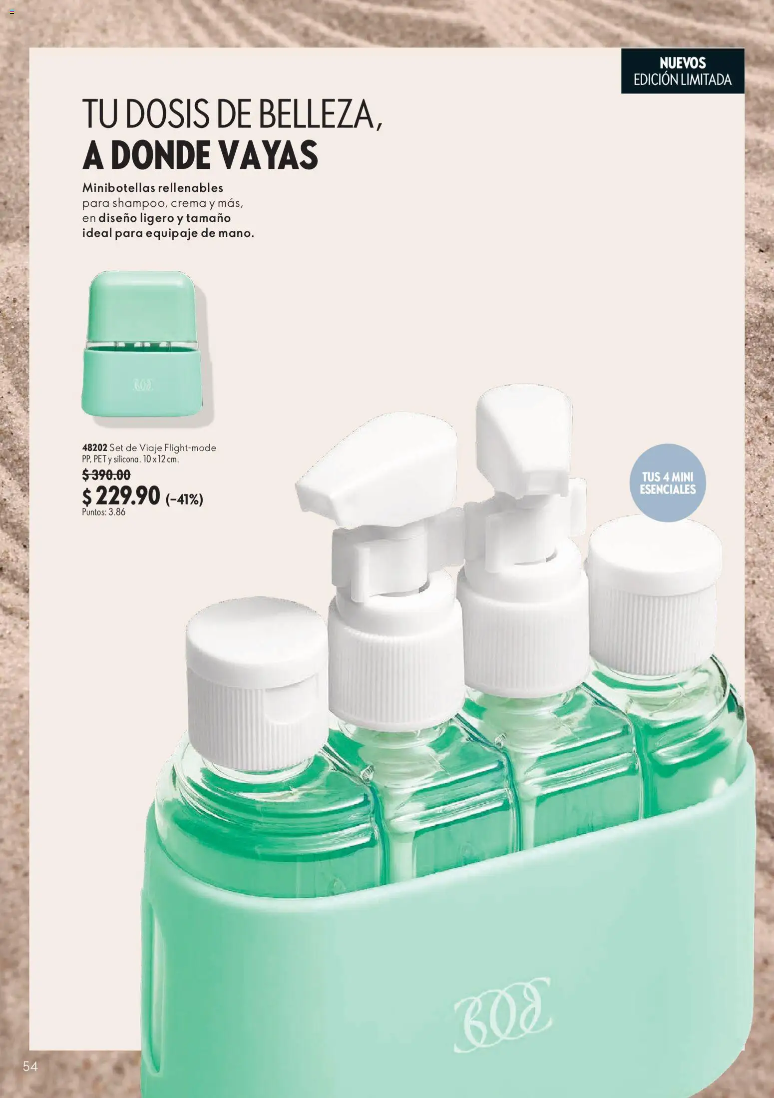 Nuevas ofertas de Oriflame válidas en toda la República Mexicana desde el 22/08/2026. ¡Encuentra las mejores ofertas en Oriflame campaña 12 2026! | Página: 54 | Productos: Sal, Crema, Bolso