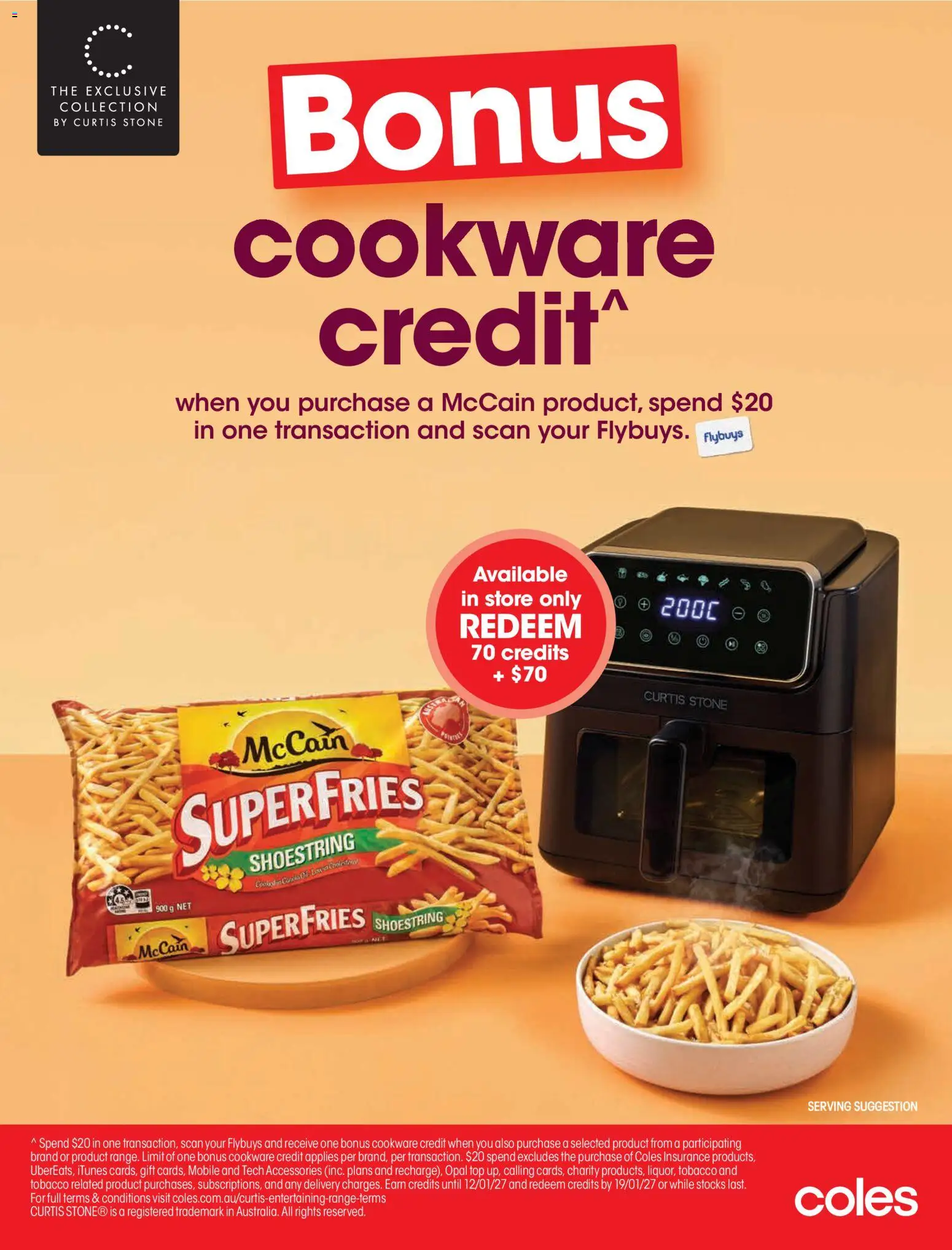 Coles catalogue - valid from 01/10/2026 | Page: 90 | Products: Fries, Cookware, Accessories, Mobile