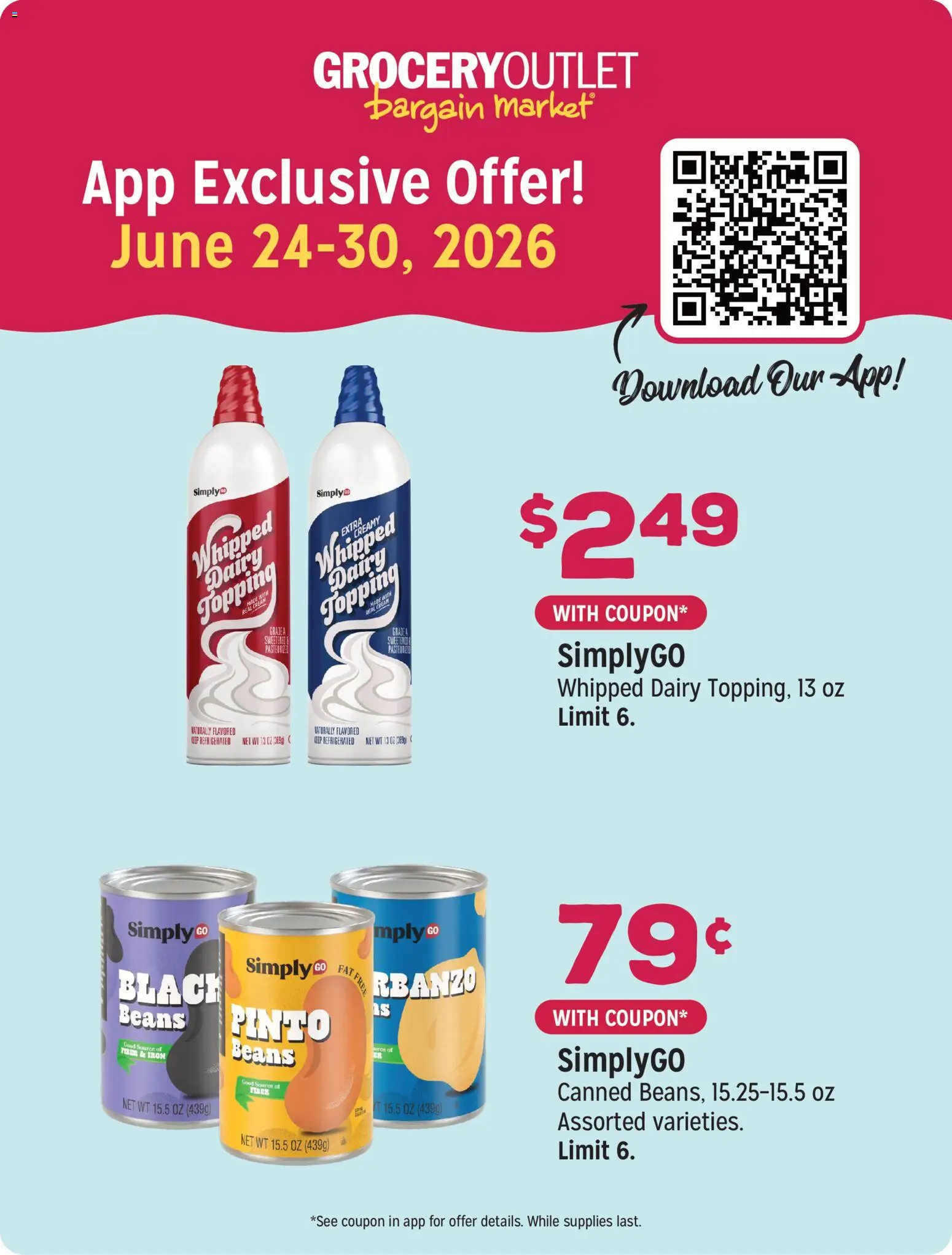 Grocery Outlet Weekly Ad - valid from 06/24/2026 | Page: 4 | Products: Iron