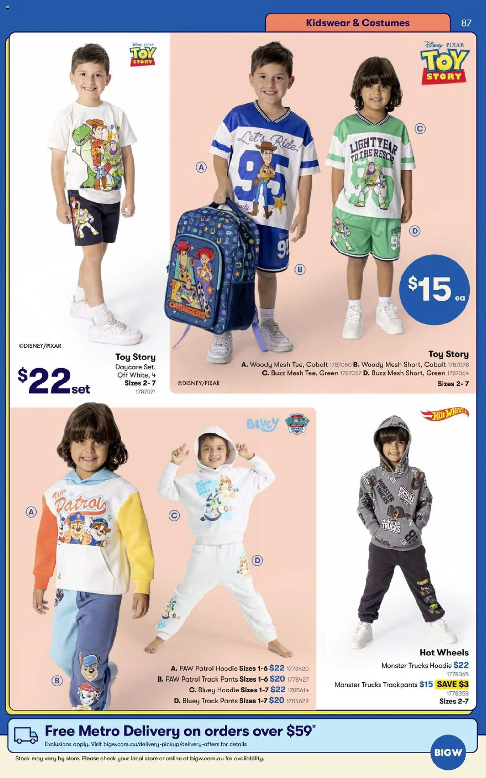 Big W catalogue - valid from 09.06.2026 | Page: 87 | Products: Hoodie, Pants