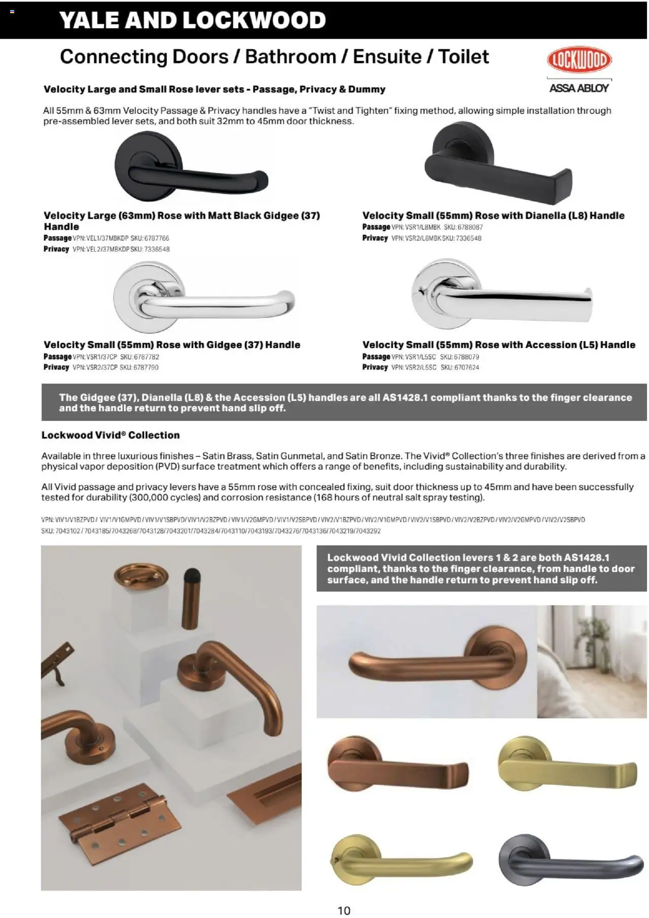 Mitre 10 catalogue - valid from 08/10/2025 | Page: 10 | Products: Toilet, Door, Slip, Salt