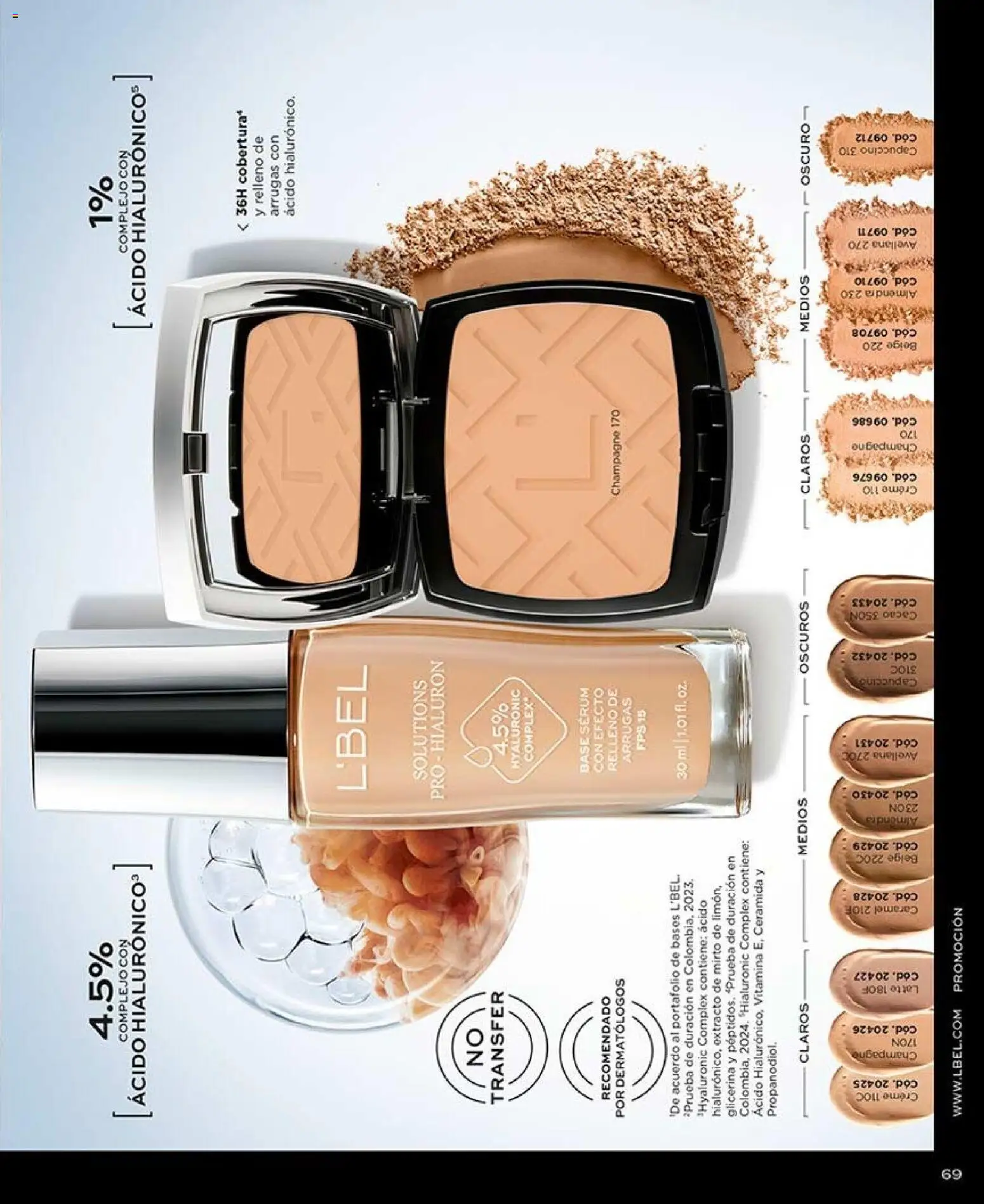 L'Bel revista - valida desde el 17/08/2026 | Página: 69 | Productos: Almendra, Serum, Cacao