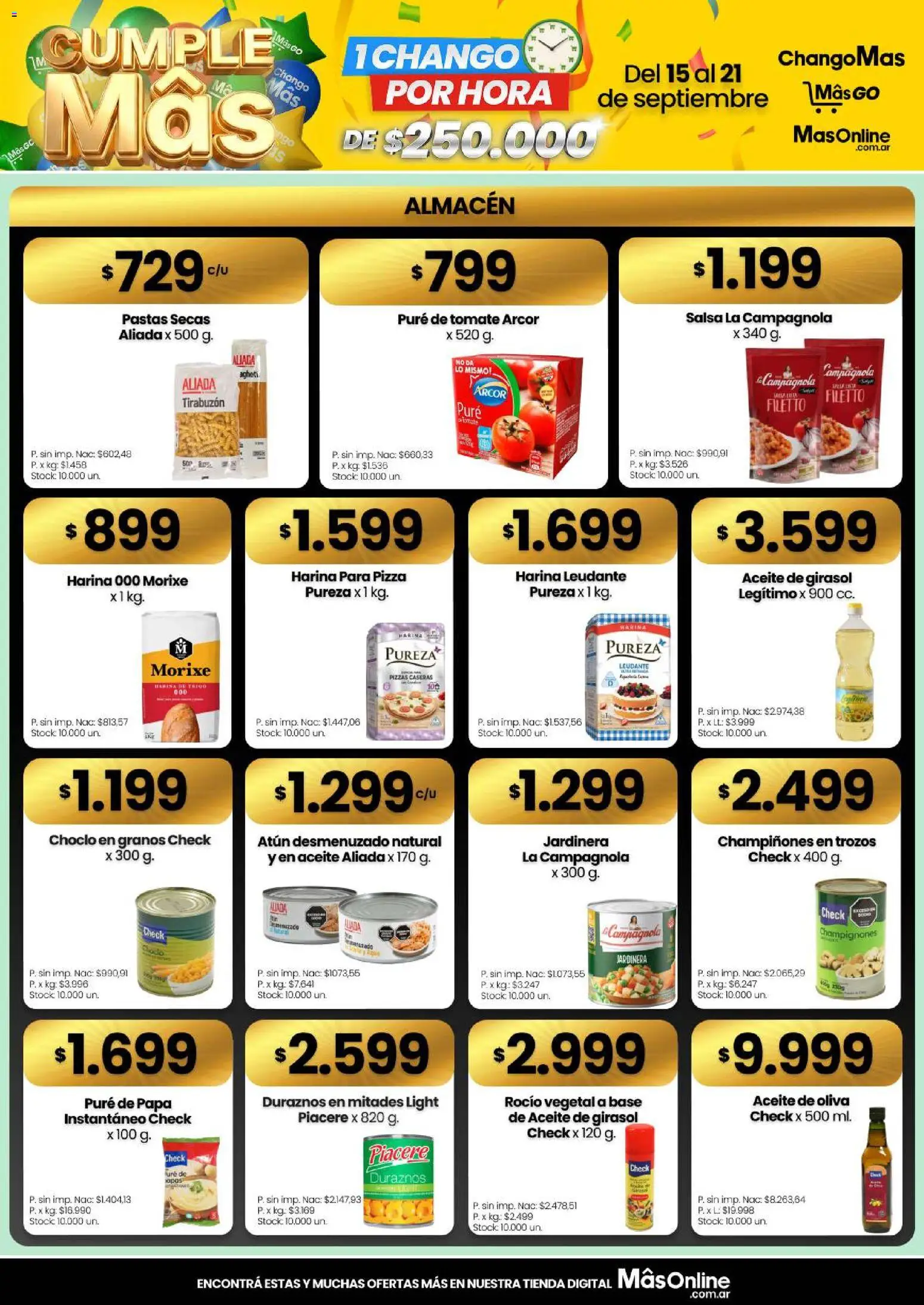 Changomas Ofertas │ válido desde el 15/09/2026 | Página: 3