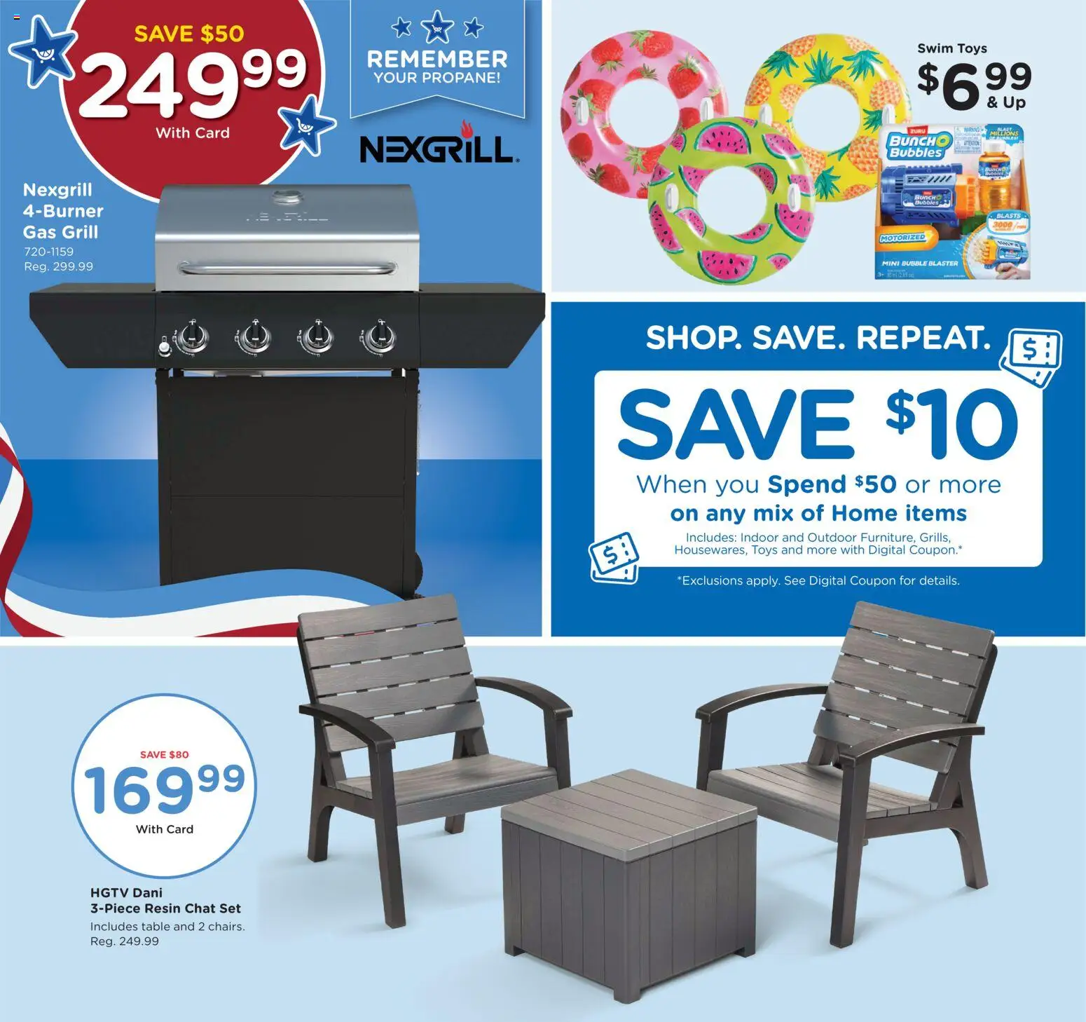 Fred Meyer Weekly Ad - valid from 20.05.2026 | Page: 4 | Products: Table, Grill