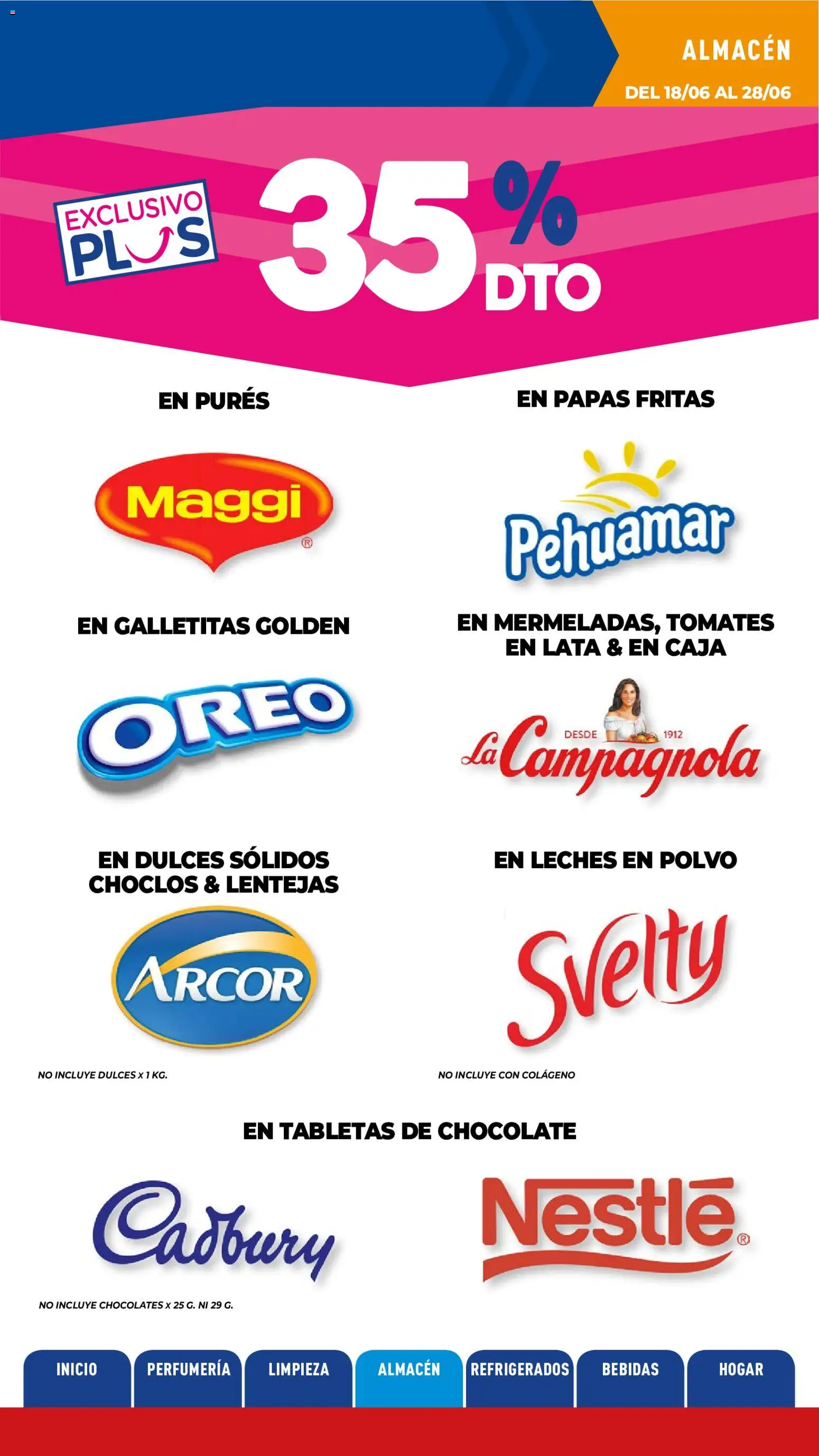 La Anonima catálogo │ válido desde el 18.06.2026 | Página: 13 | Productos: Lentejas, Chocolate, Tomates, Papas fritas