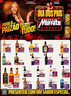Super Muffato ofertas Dia dos Pais - Pré-Visualização do folheto da loja Super Muffato, válido de 31/07/2026
