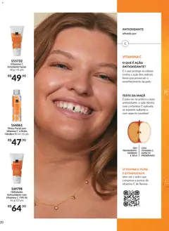 Avon - Campanha 04 - Pré-Visualização do folheto da loja Avon, válido de 18.02.2026 | Página: 20 | Produtos: Tônico, Vídeo, Vitamina c