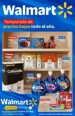 Vista previa de Walmart folleto, nuevo folleto de la tienda, válido en México a partir del 03.06.2026