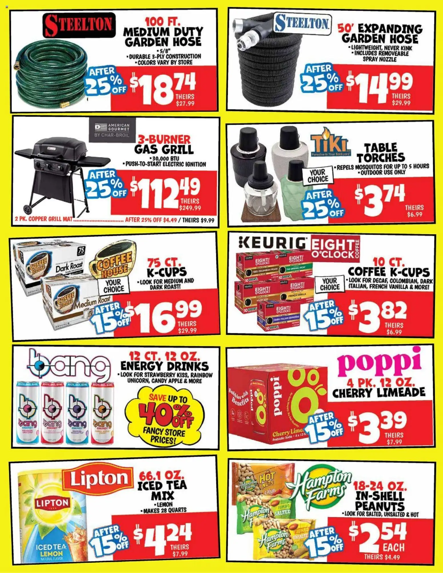 Ollie's Weekly Ad - valid from 07/02/2026 | Page: 3 | Products: Table, Coffee, Tea, Lime