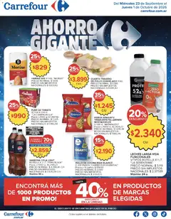 Vista previa Carrefour - Carrefour Hiper Ofertas válido desde el 23/09/2026