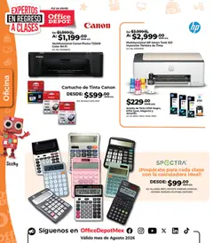Vista previa de Office Depot catálogo, nuevo folleto de la tienda, válido en México a partir del 01/08/2026 | Página: 19