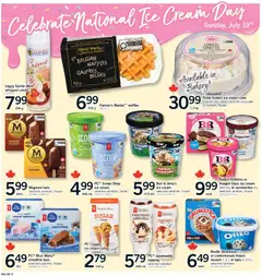 Preview of Fortinos weekly flyer / circulaire from shop Fortinos valid from Jul 16, 2026 | Page: 9 | Products: Cookies, Ice cream, Bakery, Chocolate