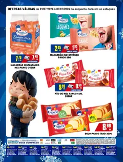 Higa's Supermercado - Ofertas da semana - Pré-Visualização do folheto da loja Higa's Supermercado, válido de 01/07/2026 | Página: 2 | Produtos: Pão, Carne, Bolo, Macarrão instantâneo