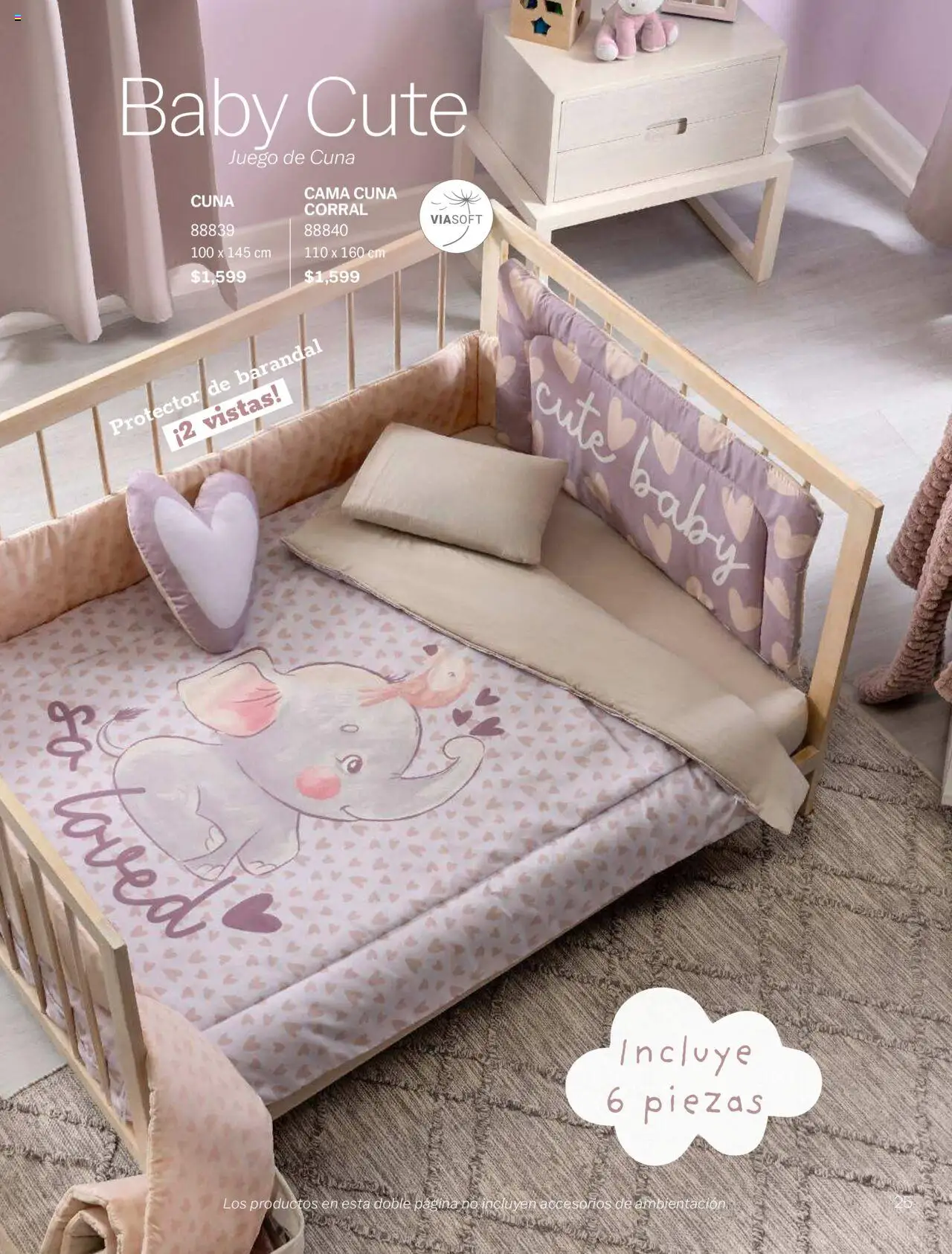 Nuevas ofertas de Vianney válidas en toda la República Mexicana desde el 15/08/2025. ¡Encuentra las mejores ofertas en Vianney - Catálogo Bebé! | Página: 27 | Productos: Juego, Cama, Cuna